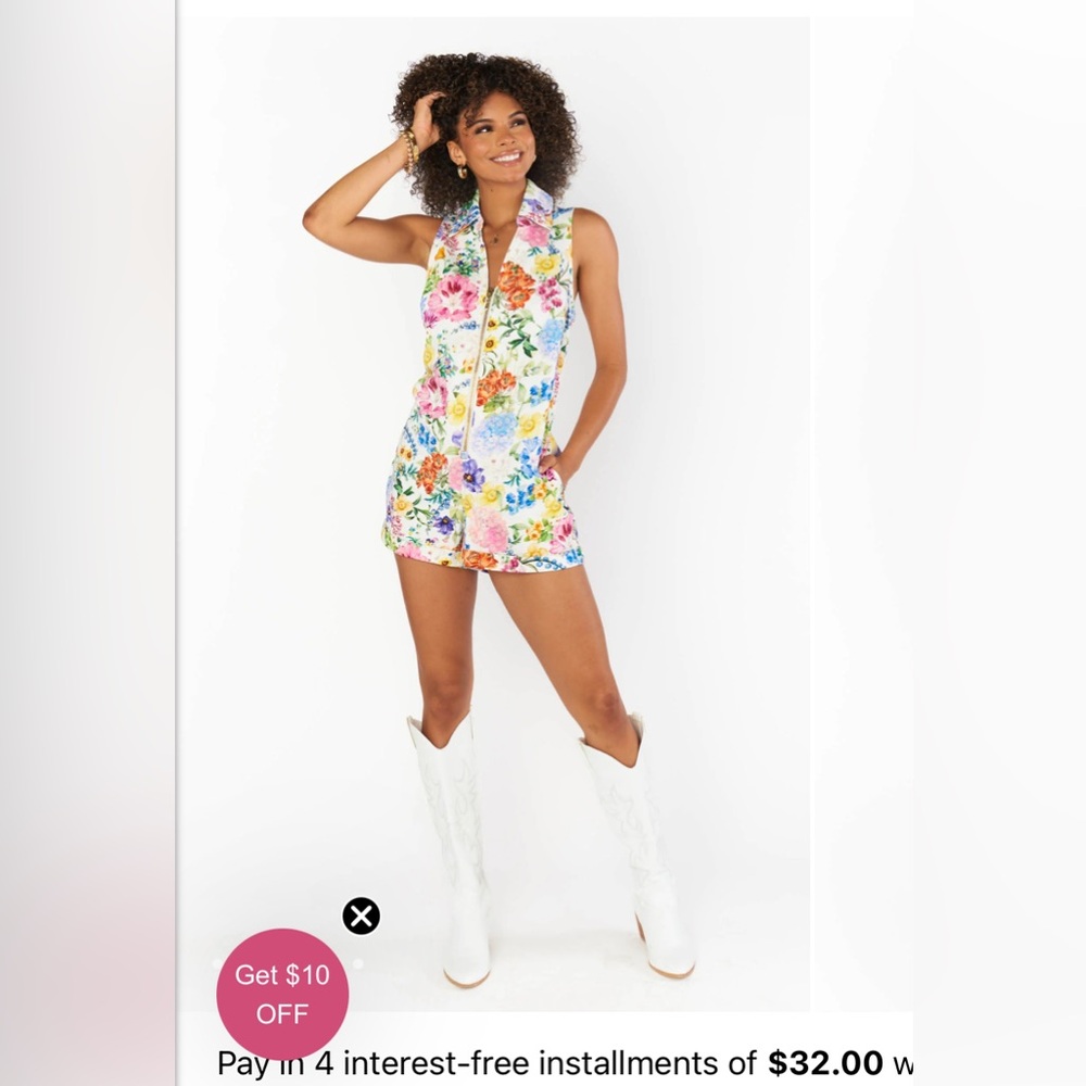 Show Me Your MuMu Floral Jumpsuit